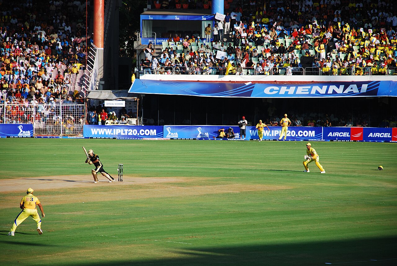 T20 IPL match between Chennai and Kolkata in 2009.